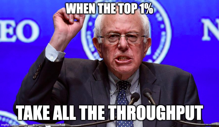 Bernie Sanders is angry about the 1%